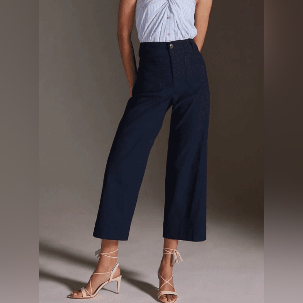 Maeve Colette Cropped Navy Pants
Size 29